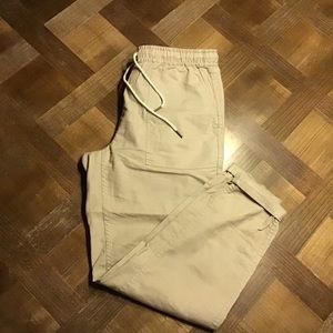 Roots khaki cargo pants